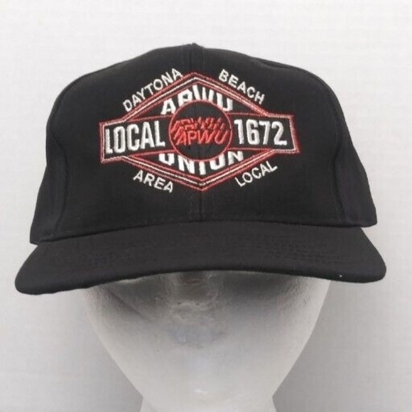 King Louie Other - Vintage Daytona Beach APWU 1672 Union Trucker Hat Cap Made In The USA Snapback